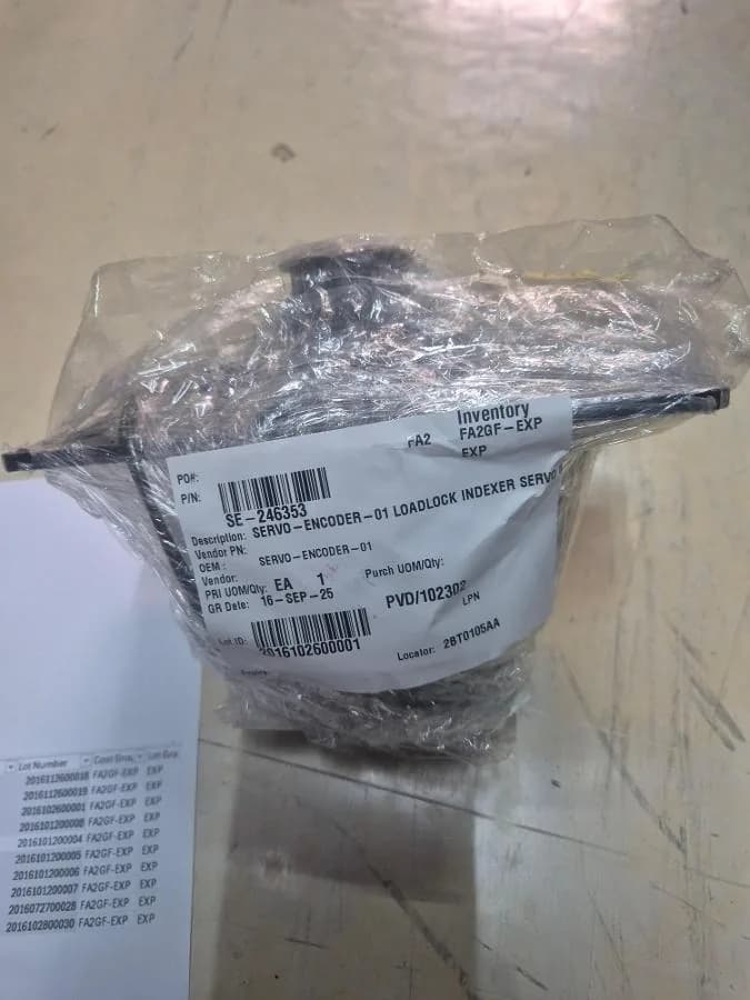 LOADLOCK INDEXER SERVO METER, SERVO-ENCODER-01