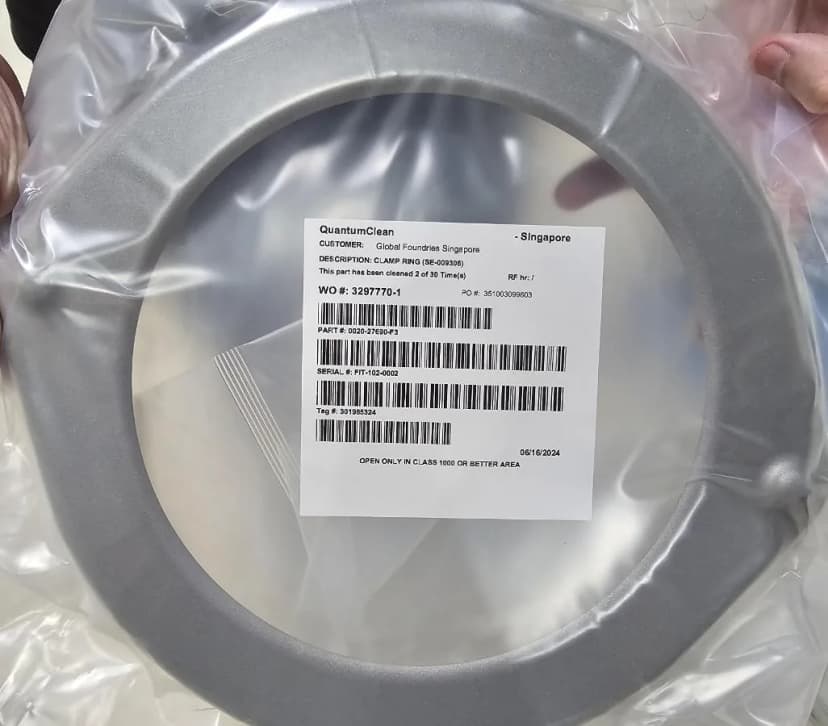 0020-27690, CLAMP RING 8" SNNF SHUT COMP