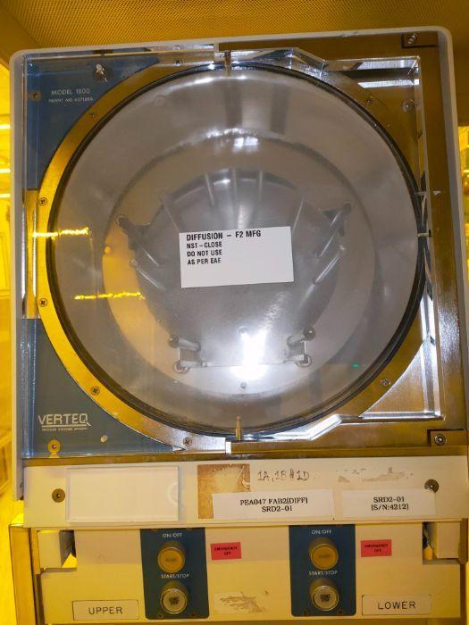 Verteq 1800-6AR, 200mm, s/n: 4212