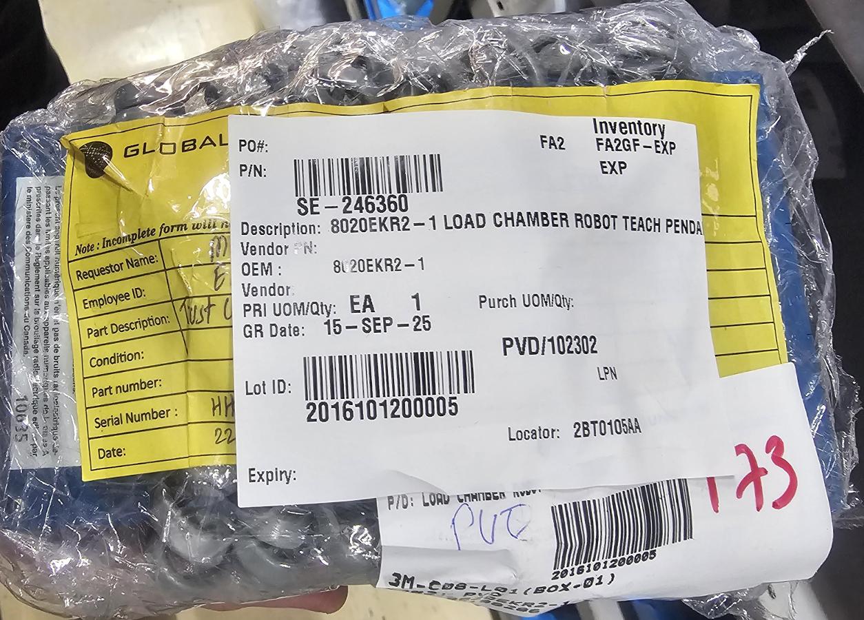 8020EKR2-1 Load Chamber Robot Teach Pendant